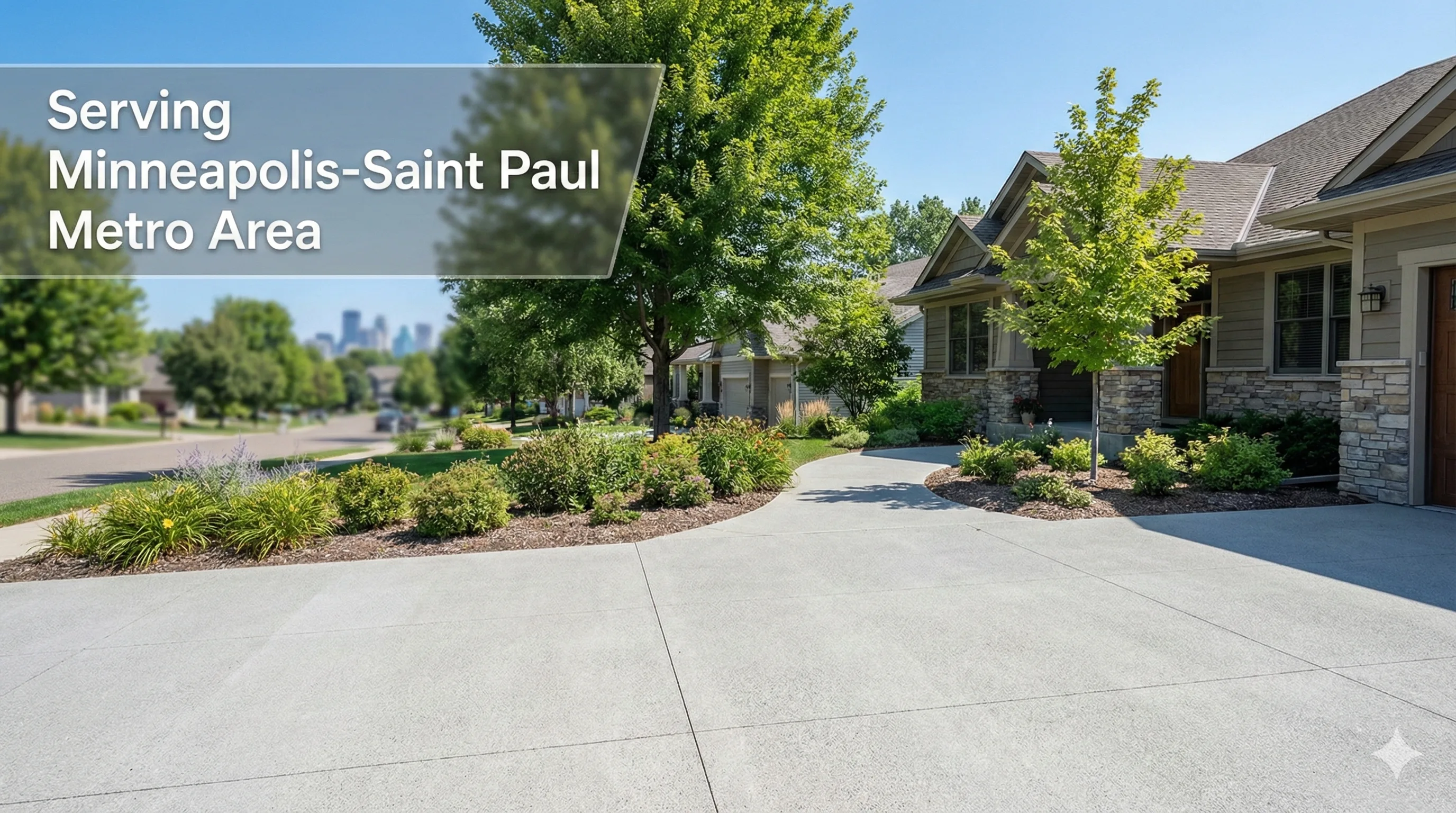 Minneapolis-Saint Paul Concrete Contractors serving the metro area